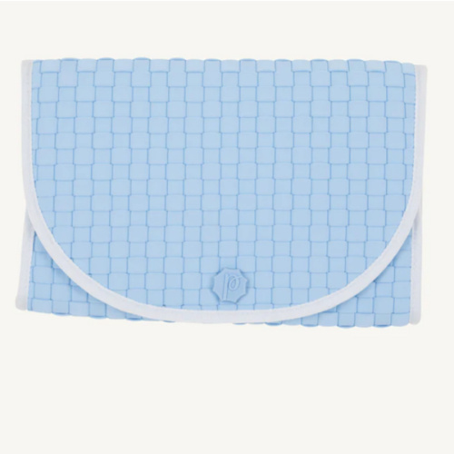T.B.B.C. x Pluie Pret Changing Clutch - Buckhead Blue Gingha