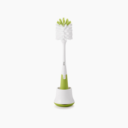 OXO Tot Bottle Brush with Nipple Cleaner and Stand - Green
