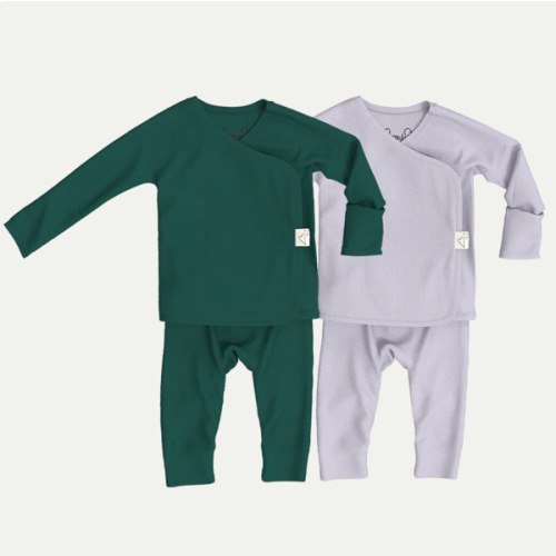 Baby Bundle Footless - Ever Babe + Hush Sky – Bonsie Skin to Skin Babywear