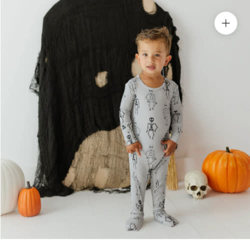 Busy Bones Skeletons Day to Night Romper