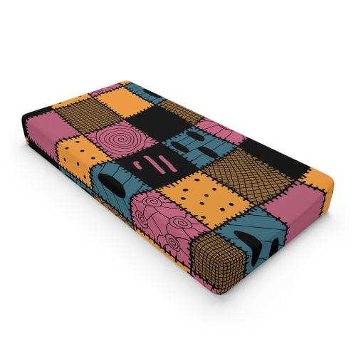 The Nightmare Before Christmas Sally Patches Baby Changing Pad Cover