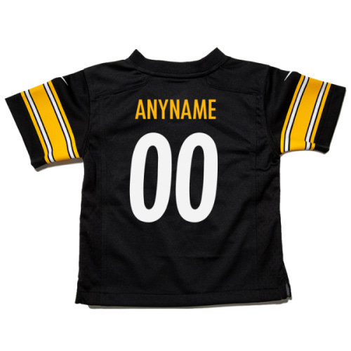 Pittsburgh Steelers Nike INFANT Custom Any Name & Number Replica Home Jersey