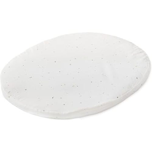 Stokke Sleepi Mini Fitted Sheet by Pehr V3, Celestial - Compatible with Sleepi Mini Mattress V3-100% Cotton