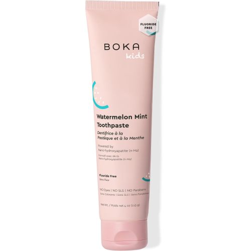 Boka Fluoride Free Toothpaste Nano Hydroxyapatite Toothpaste - Watermelon Mint Flavor, 4 oz 1Pk US Manufactured