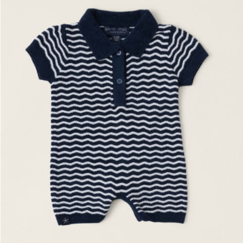 CozyChic Ultra Lite® Wavy Baby Onesie | Barefoot Dreams®