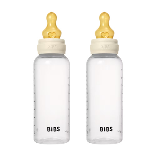 Baby BPA-Free PP Bottle Set 9oz 2 Pack Latex - Ivory