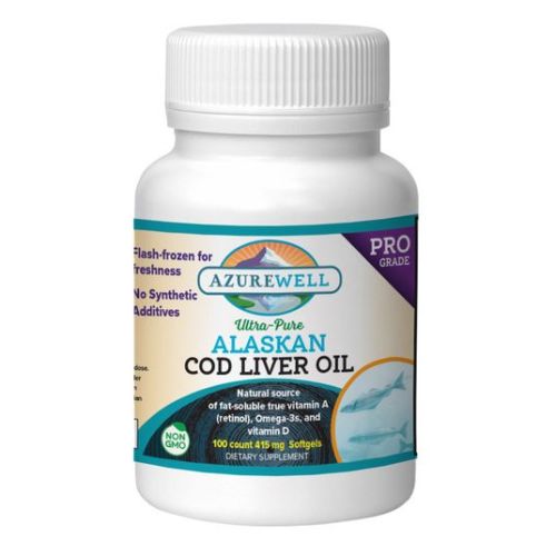 Alaskan Cod Liver Oil, Softgels, 415 mg, 100 softgels