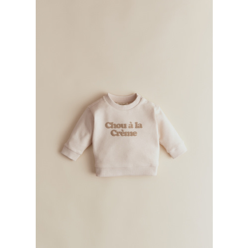 Chou à la crème Sweat-Shirt - Cream / soft sand