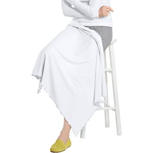 Coolibar UPF 50+ Savannah Sun Blanket - Sun Protective (One Size- White)