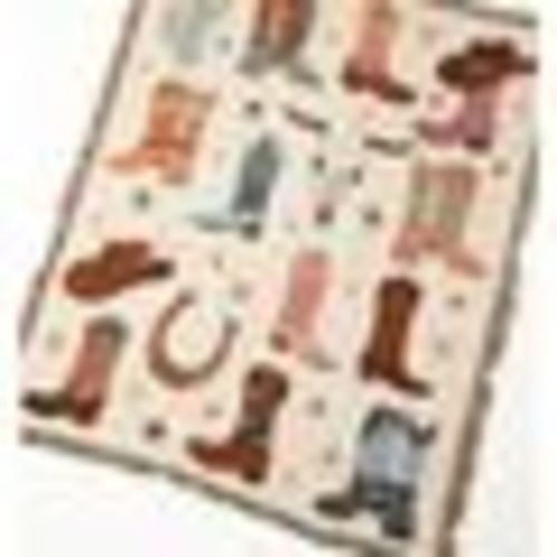 Product Name: Boot Barn Summer Western Icons Throw Blanket