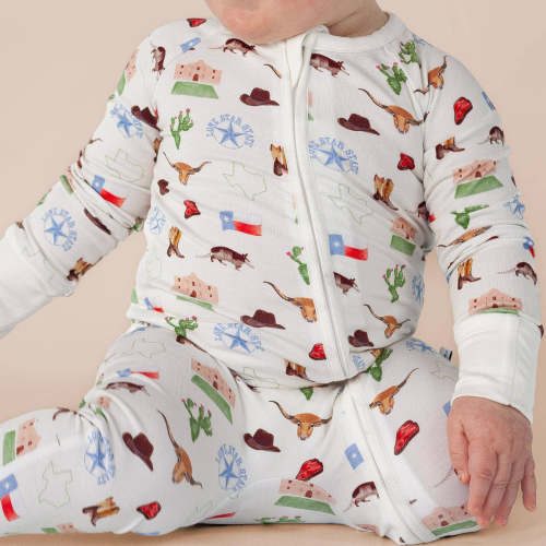 Tiny Texan Zippy Romper – Nest and Moon