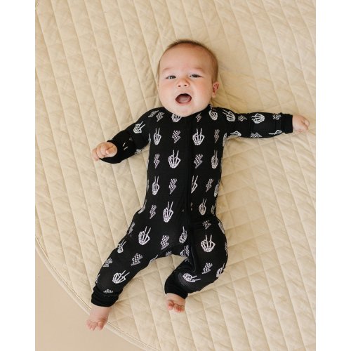 Bamboo Zip Romper | Skelly Vibes