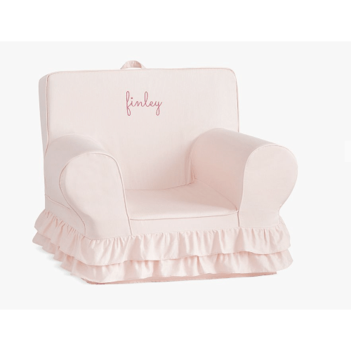 Anywhere Chair®, Dusty Blush Ruffle