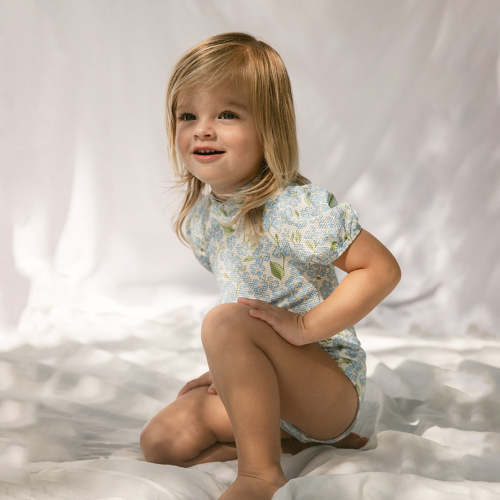 Valentina Swimsuit · Hydrangea | Baby & Girls Swimsuits | Girls Bikinis | Luxury Swimsuits & Bikinis For Girls & Baby – Petit Playa