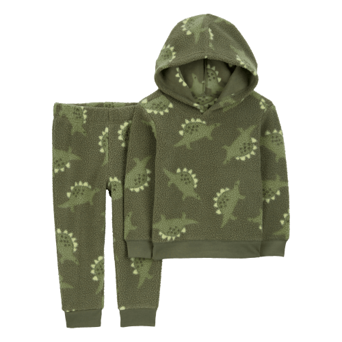 Baby 2-Piece Dinosaur Fleece Hoodie & Pant Set - Carter's | Carter's