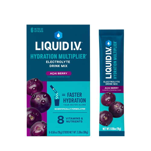 Liquid I.V.® Açaí Berry Hydration Multiplier® Powdered Electrolyte Drink Mix, 6 Count Packets