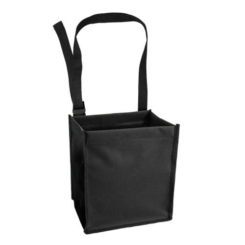 Auto Drive Trash Bin Collapsible Portable Auto Garbage Bag Multipurpose Car Organizer (Black)