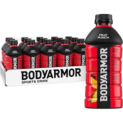 BODYARMOR Sports Drink, Fruit Punch Electrolyte Drink, 28 Oz (15 Pk)