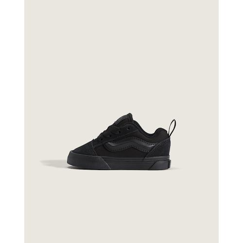 Toddler Knu Skool Shoe in Triple Black | Vans