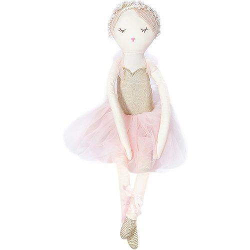 MON AMI Ballerina Stuffed Doll - 22”, Plush Ballerina Doll for Girls, Use as Toy or Room Decor, Great Gift for Kids of All Ages