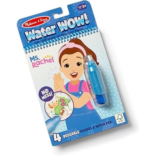 Melissa & Doug® Ms. Rachel™ Water Wow! Color-Reveal Pad Early Learning Toy