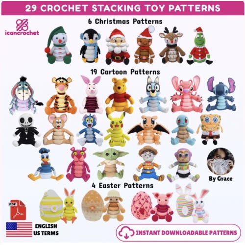 Stacking Toy Crochet Patterns