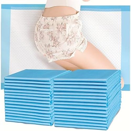 Premium Chucks Pads Disposable 23"x36" (50 Count) , Leakproof Adults Incontinence Bed Pads, Heavy Duty Absorbent Underpads Waterproof, Extra Large Puppy Pee Training Pad
