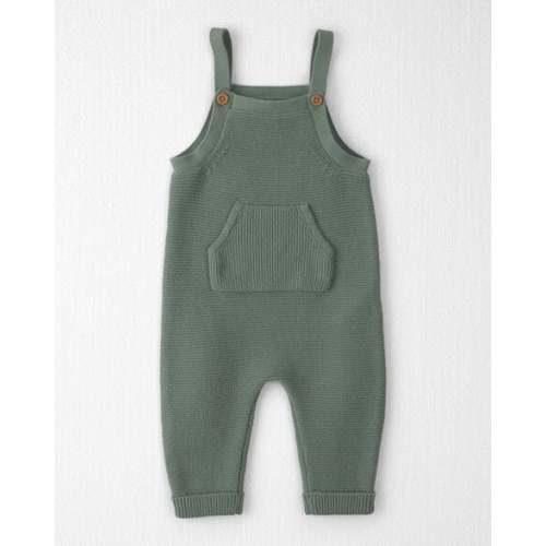 Baby Organic Cotton Sweater Knit Overalls - Little Planet | Carter's