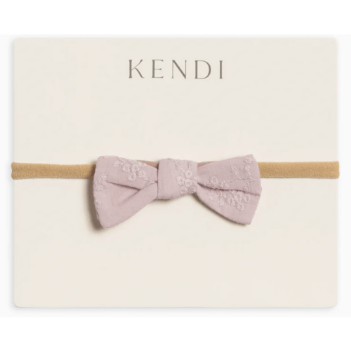 Eyelet Dainty Bow - Ribbed Collection