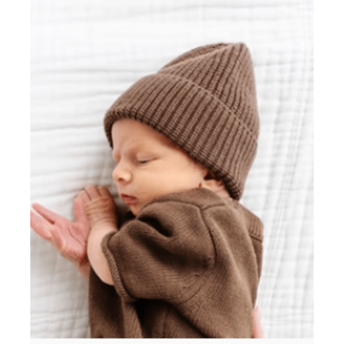 Knit Beanie - Cocoa