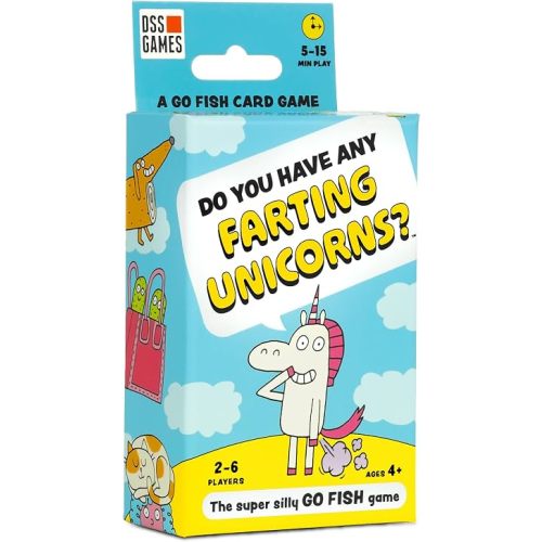 Do You Have Any Farting Unicorns? A Silly Go Fish Card Game | Ages 4+