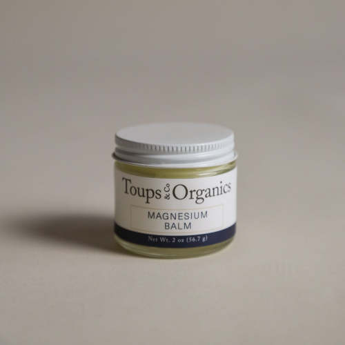 Magnesium Balm | Muscle Recovery, PMS Relief, Sleep Support – Toups and Co Organics