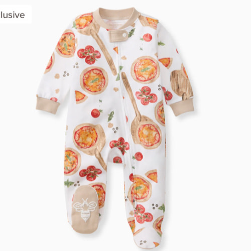 Brick Oven Pizza Organic Cotton Sleep & Play – Burt's Bees Baby