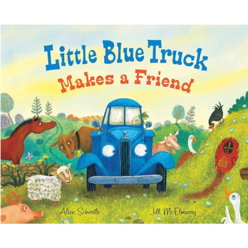 Little Blue Truck Makes a Friend: A Farmyard Story About Welcoming New Friends for Children (Ages 4–8)