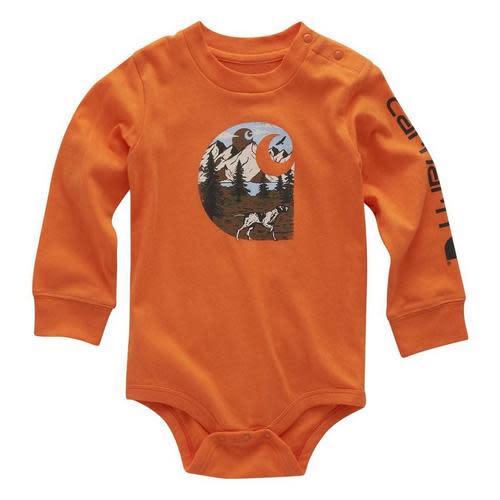Baby Carhartt Searching Setter Long Sleeve Onesie