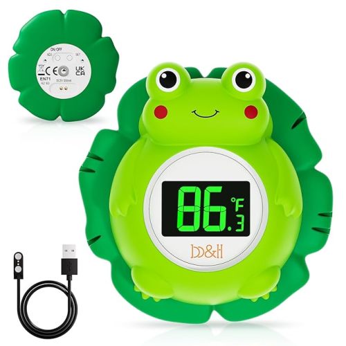 Baby Bath Thermometer, Frog