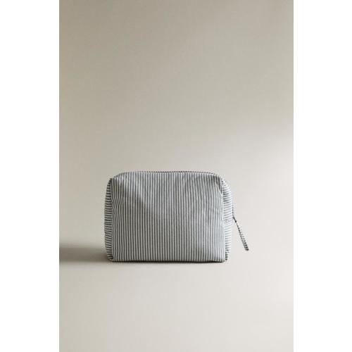 KIDS STRIPED TOILETRY BAG