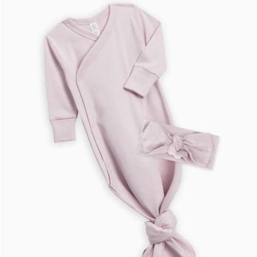 Kimono Gown and Bow Wrap Set