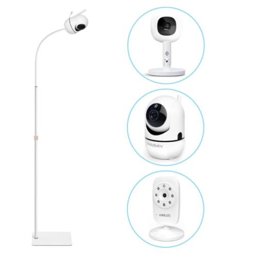 Adjustable Height Baby Monitor Floor Stand Holder