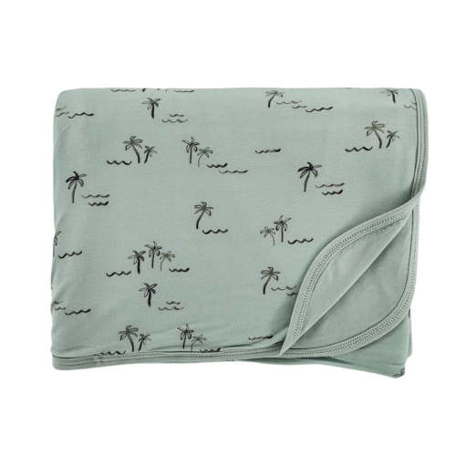 Palm Breeze Bamboo Blanket