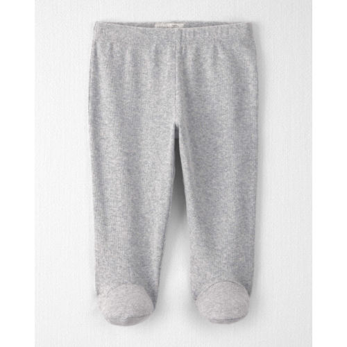 Baby Organic Cotton Rib Footed Pants - Little Planet | Carter's