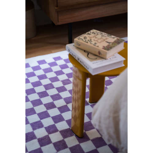 Vibrant Checkered Rug