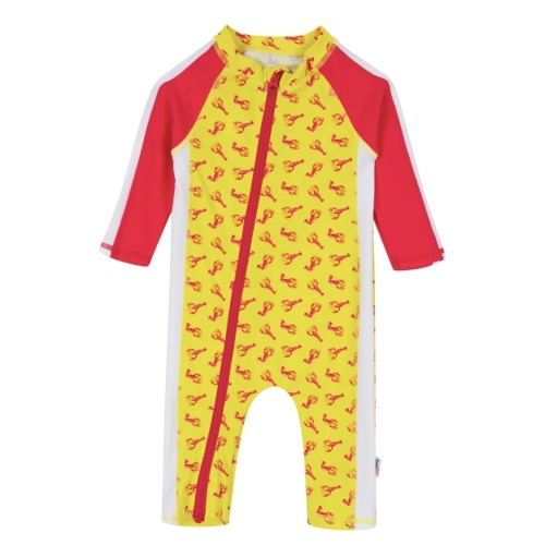 Sunsuit - Long Sleeve Romper Swimsuit | "Lobster"
