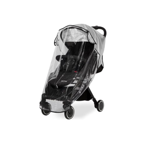 Clear Stroller Rain Cover, Universal Travel Weather Shield Breathable Baby Stroller Rain Cover for Windproof, Waterproof, Protect from Sun Dust Snow