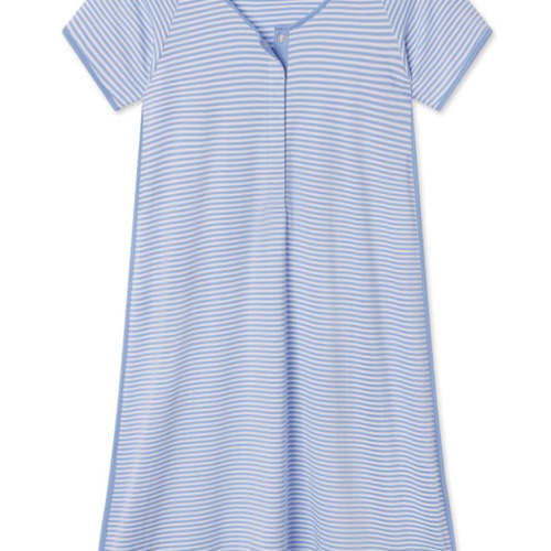 LAKE | Women | Pima Cotton Pajamas | Hydrangea Maternity Nightgown