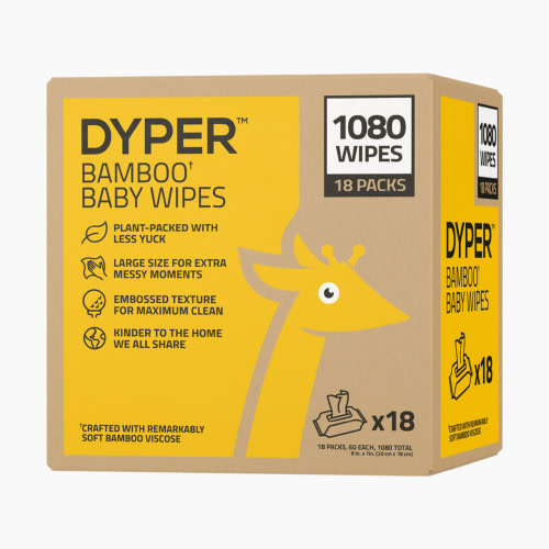 DYPER Bamboo Viscose Baby Wipes - 1080