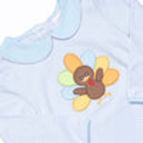 Shake Your Tail Feathers Applique Bubble, Light Blue – Stitchy Fish