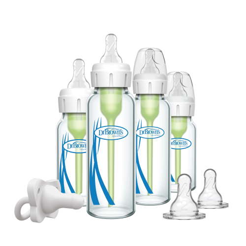 Dr. Brown's Glass Narrow Anti-Colic Options+ Baby Bottle Starter Set - Walmart.ca