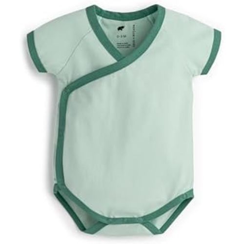 MONICA + ANDY Baby Organic Short Sleeve Lucky Bodysuit