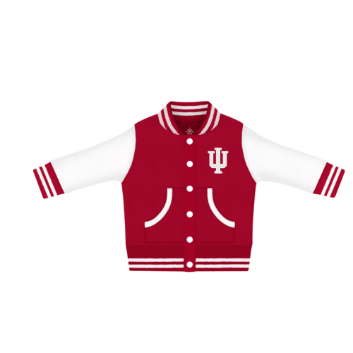 Indiana Hoosier Varsity Jacket (Size 3-6M)